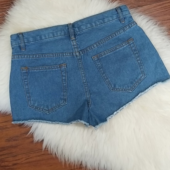 Forever 21 American Flag Cutoff Shorts - Picture 2 of 4